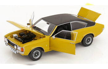 FORD Granada Consul Coupe 2 Series (1975), ochre-yellow matt-black