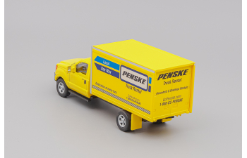 FORD F350 Penske Box Truck Rental, yellow