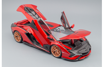 LAMBORGHINI Sian Fkp 37 Hybrid (2020), Red Met