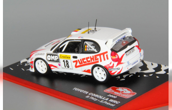 TOYOTA Corolla WRC #18 B.Thiry - S.Prevot (2000), white