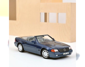 MERCEDES-BENZ 500SL Cabriolet (R129) с тентом 1989 Blue Metallic