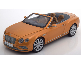 BENTLEY Continental GT Cabrio RHD (2016), golden