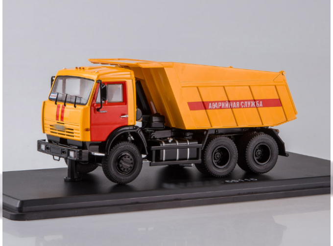 Камский грузовик 65115 аварийная служба самосвал, оранжевый