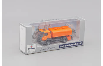 SCANIA P 4х2 универсальная цистерна, оранжевый