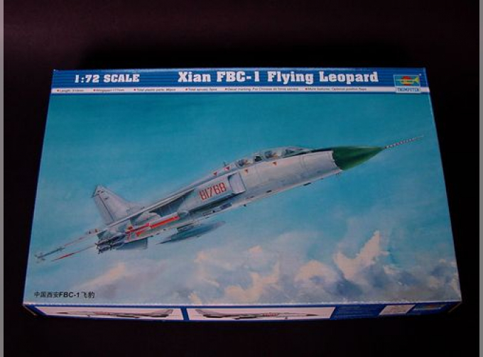 Сборная модель Китайский истребитель-бомбардировщик Xian JH-7 (FBC-1 Flying Leopard)