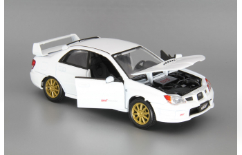 SUBARU Impreza WRX STI, white