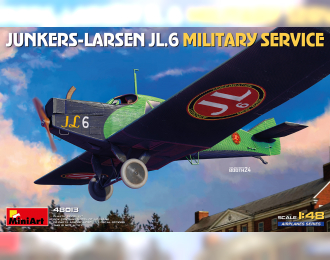 Сборная модель JUNKERS Larsen Jl.6 Military Service Airplane 1942