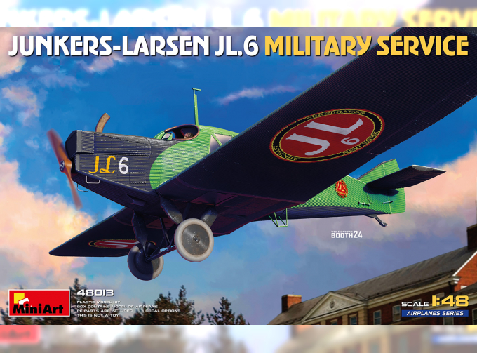 Сборная модель JUNKERS Larsen Jl.6 Military Service Airplane 1942