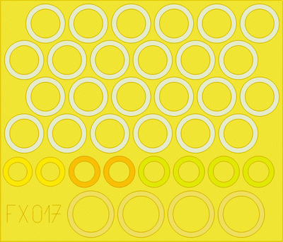 Окрасочная маска Американский средний танк M4A3E8 Sherman (катки)