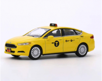 FORD Fusion (2013) New York City Taxi, yellow