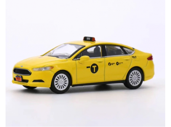 FORD Fusion (2013) New York City Taxi, yellow