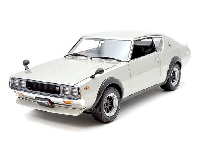 Nissan Skyline GT-R 2000 (KPGC110) Street Sports 1972 (silver wide-wheel)