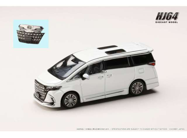 Toyota ALPHARD Z (H40W)/Genuine options, Platinum White Pearl Mica