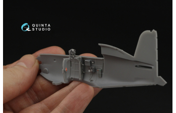 3D Декаль интерьера кабины Boeing F4B-4 (Clear Prop)