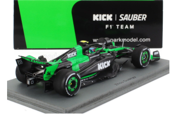 SAUBER F1 C44 Team Stake Kick №24 8th Qatar Gp (2024) Zhou Guanyu, Green Black
