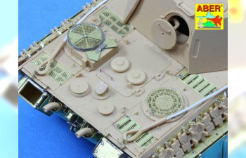 Grilles for Sd.Kfz. 171 Panther, Ausf.G Late model