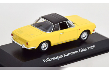 VOLKSWAGEN Karmann Ghia 1600 (1966), yellow black