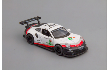 PORSCHE 911 RSR №93, белый/чёрный