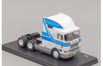 (Б/У) INTERNATIONAL Eagle Cabover Tractor Truck 3-assi (1995), white / blue