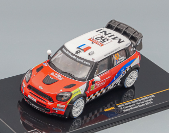 MINI JOHN COOPER WORKS 52 P.Campana/S.De Castelli Rally Monte Carlo 2012, red