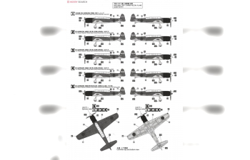 Сборная модель IJN CARRIER-BASED AIRCRAFT