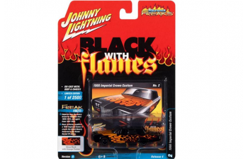 CHRYSLER Imperial Crown Custom (1966), black/orange