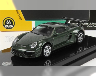 PORSCHE GT RUF CTR3 CLUBSPORT (2012), green metallic