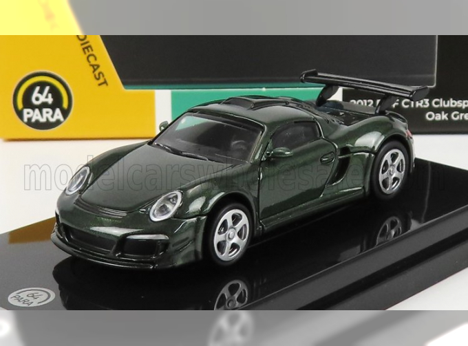 PORSCHE GT RUF CTR3 CLUBSPORT (2012), green metallic