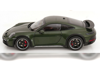 PORSCHE 911 Dakar (2023), green metallic