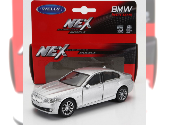 BMW 5-series 535i (f10) (2010), Silver