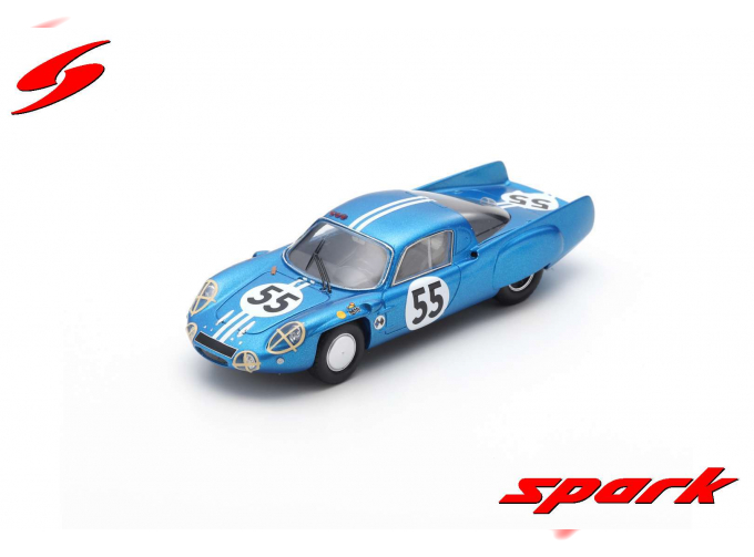 Alpine A210 #55 24H Le Mans 1966 A. de Cortanze - J-P. Hanrioud