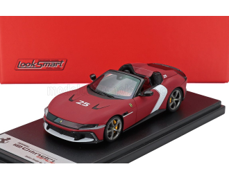 FERRARI 12cilindri V12 830cv Spider Open №25 (2025), Rosso Racing - Matt Red White