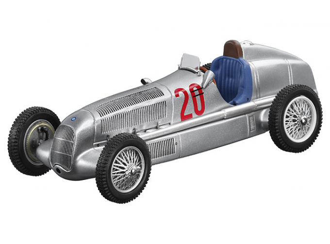 MERCEDES-BENZ W25 #20 Winner Eifel Race (Manfred von Brauchitsch), silver