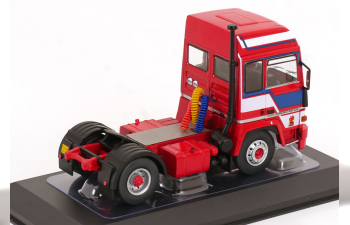 BERLIET TR 305 towing vehicle (1978), red white blue