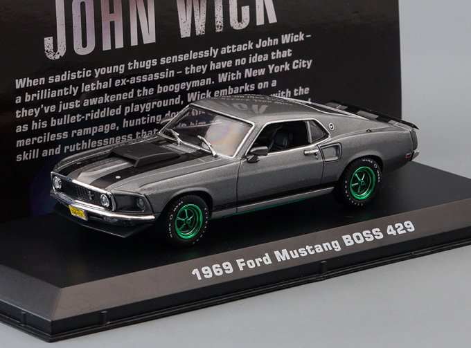 FORD Mustang BOSS 429 1969 (из к/ф "Джон Уик") (Greenlight!)