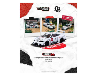 Nissan Silvia (S15) LB-Super Silhouette, white 2025