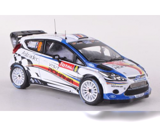 FORD FIESTA RS WRC 8 F.Delecour/D.Savignoni Rally Monte Carlo 2012, white