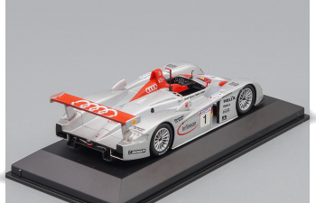 AUDI R8 Winner Le Mans #1 2001, silver