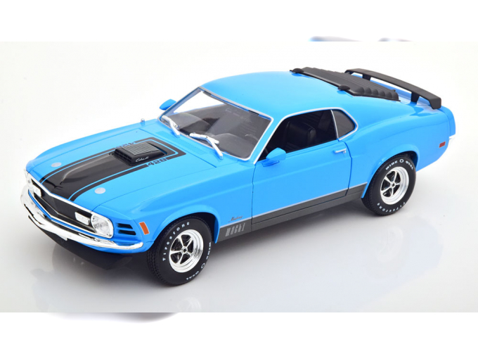 FORD Mustang Mach 1 (1970), blue black