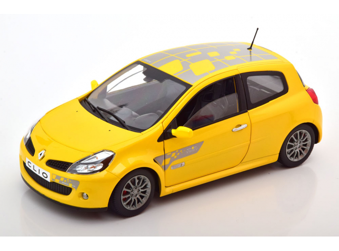 RENAULT Clio RS (2007), gelbmetallic