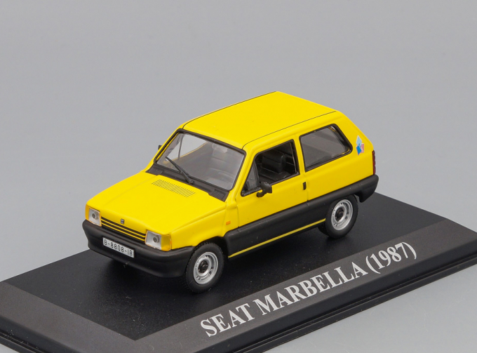 SEAT Marbella 1987, yellow
