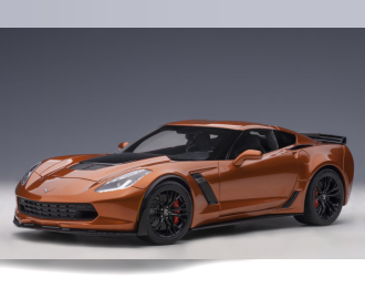 Chevrolet Corvette C7 Z06 оранжевый