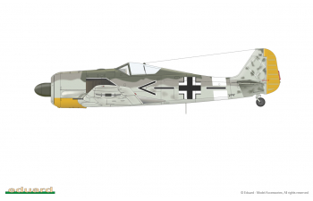 Сборная модель Истребитель Второй Мировой Fw 190A версия Royal Class.