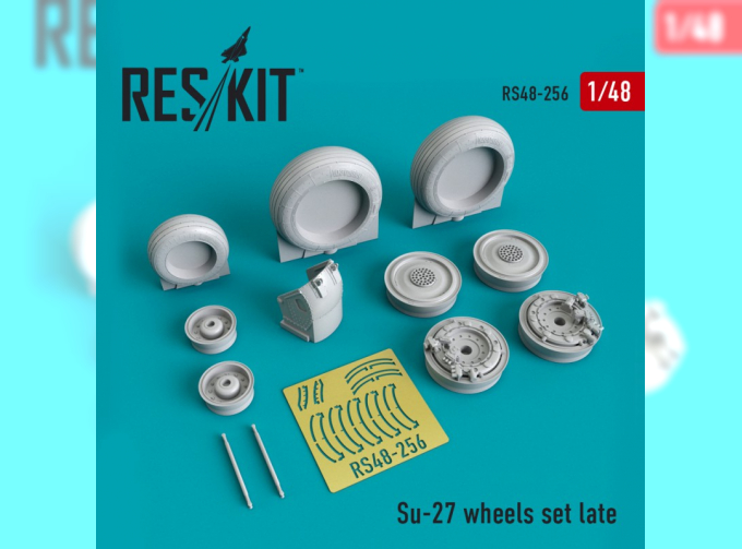 Смоляные колеса для Su-27, поздний тип