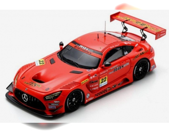 MERCEDES-BENZ Amg Gt3 Team R'qs Motor Sports №22 Gt300 Super Gt (2022) H.Wada - M.Jyonai, Orange