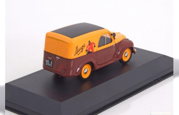 FIAT 500 C Furgoncino Marga (1950), brown orange