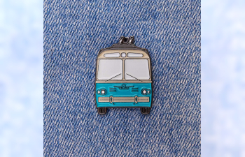 Значок "ЗиУ-5", голубой