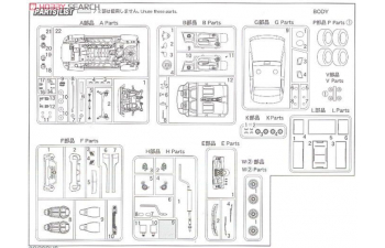 Сборная модель Fiat 500 Abarth Esse