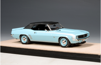 CHEVROLET Camaro RS SS Convertible (закрытый) (1969), Carolina Blue