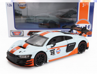 AUDI R8 Lms Gt3 N 28 Gulf Racing (2020), Light Blue Orange